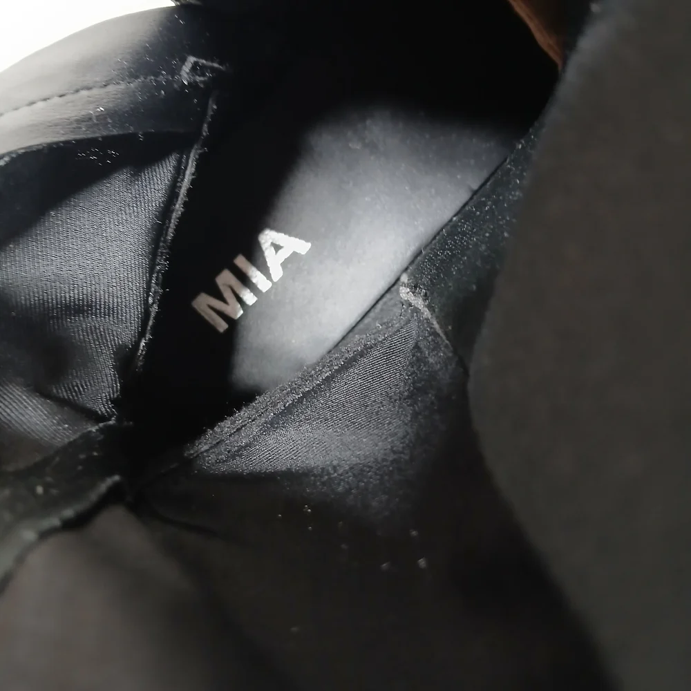 MIA Riding Boots Women's 6.5 Talli Tall Shaft Black Faux Leather Equestrian